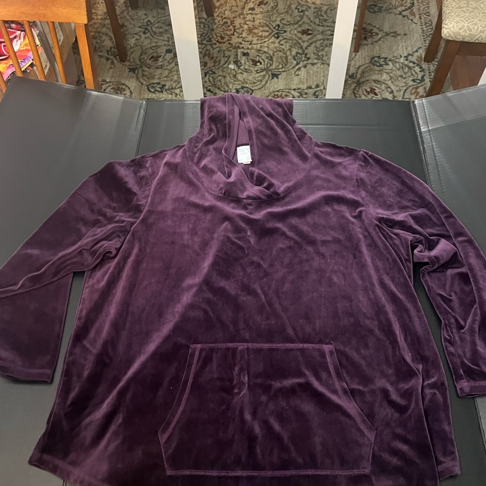 Plush Purple Hoodie